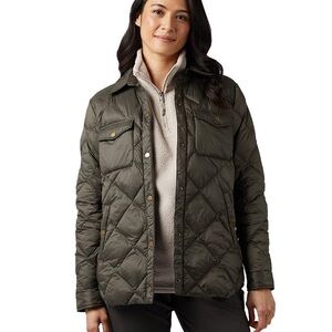 32 Degrees Women's Utility Jacket - Dark Green